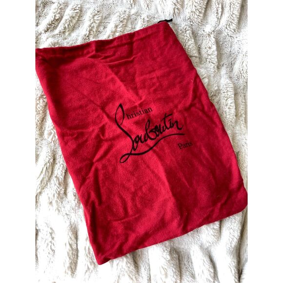 Louboutin Bruges 120 Black Leather Pumps Size 38.5 (US 8.5) - Picture 8 of 8